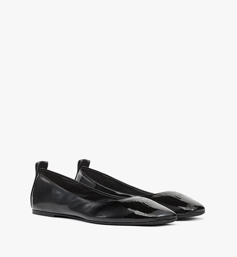 Ballerina Shoes in Patent Lamb Leather 1 Ballerina Shoes in Patent Lamb Leather 1